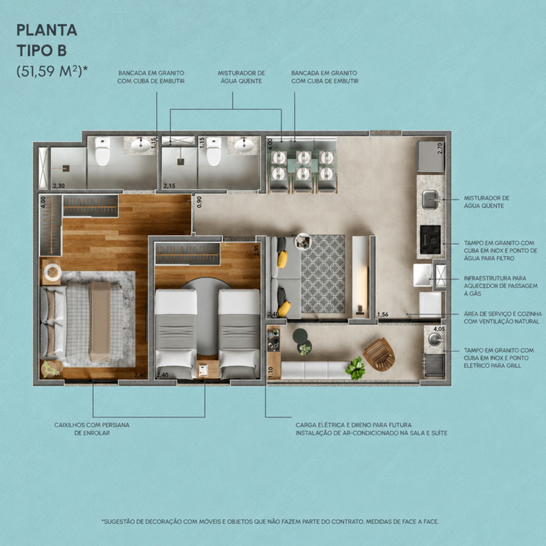 51M²