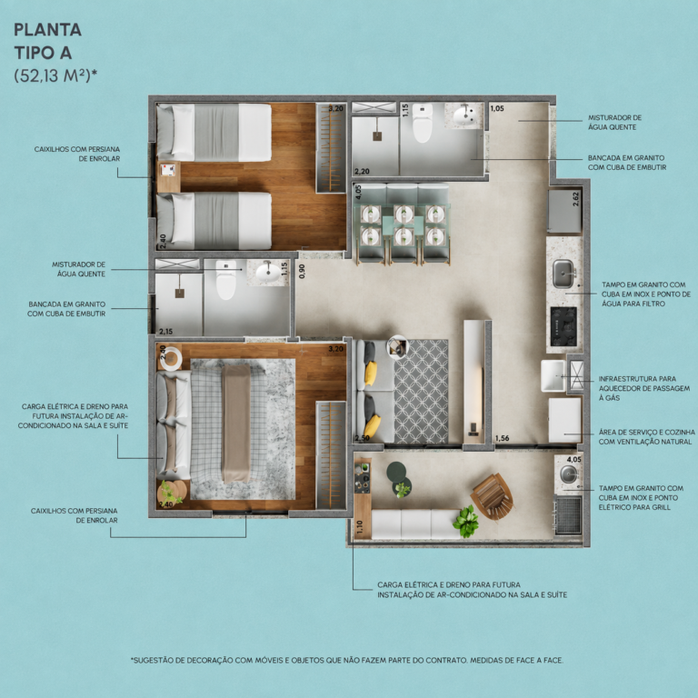 52M²