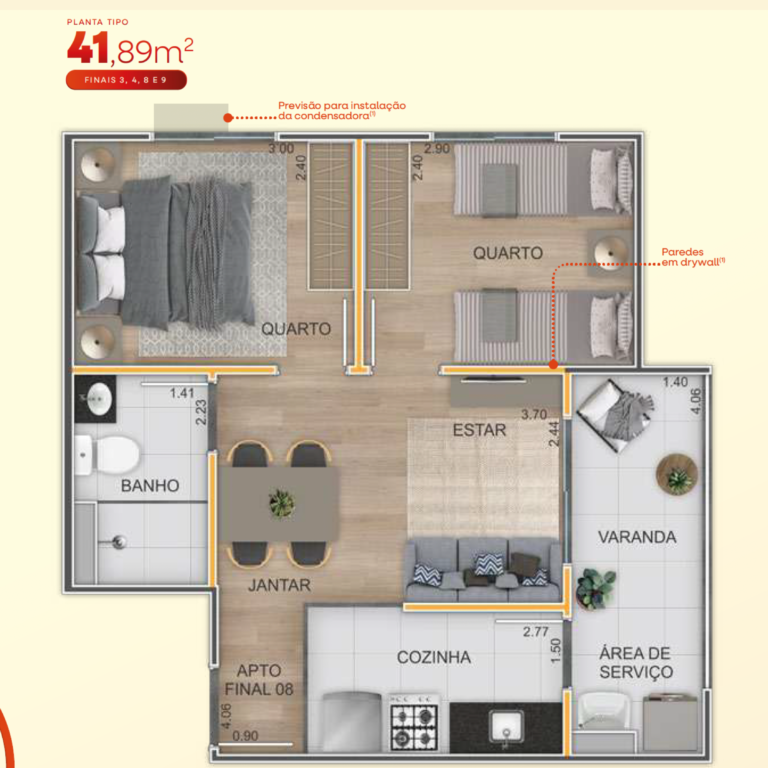 42M²