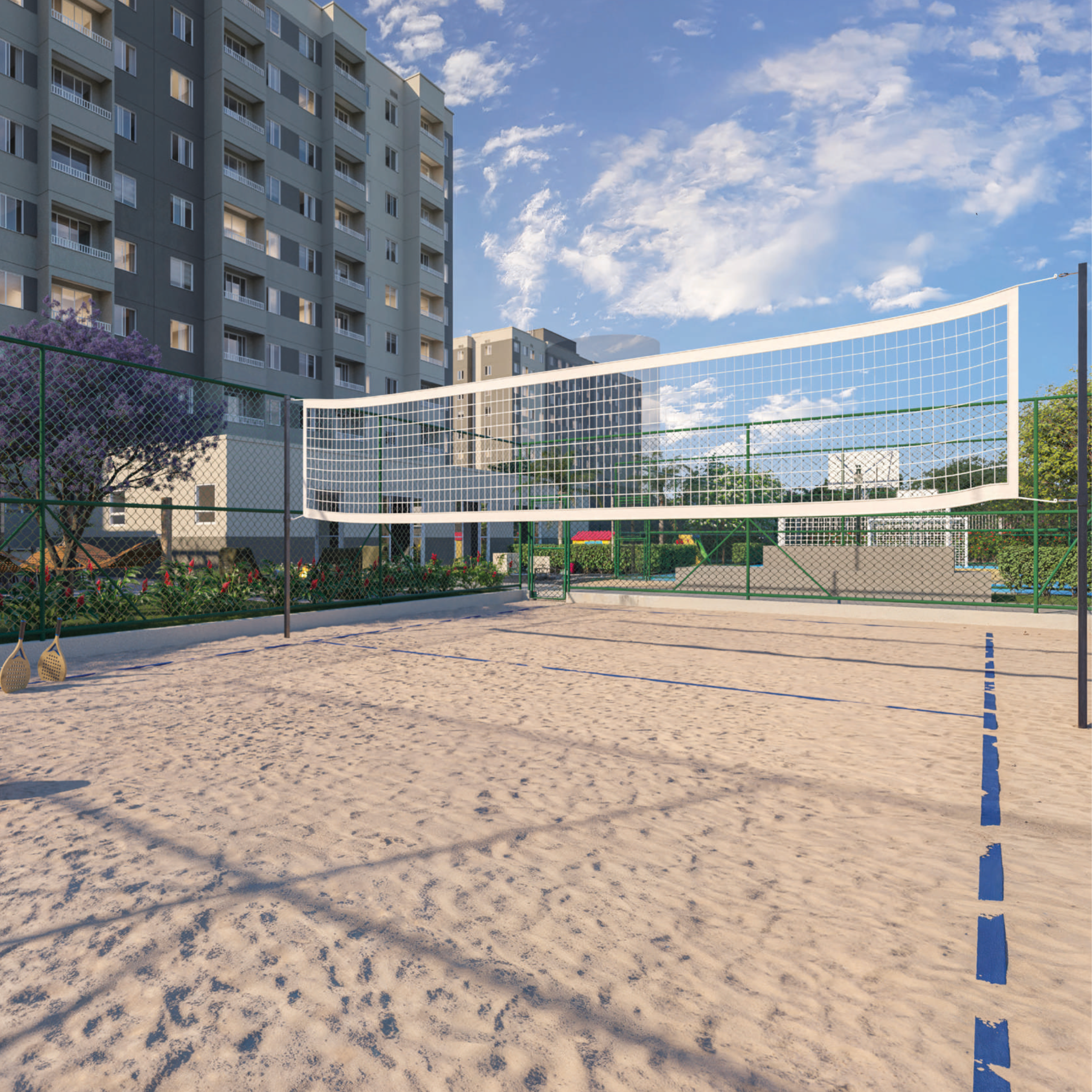 Quadra de areia